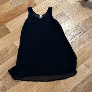 Woman’s Size Medium sheer black Calvin Klein swimsuit cover